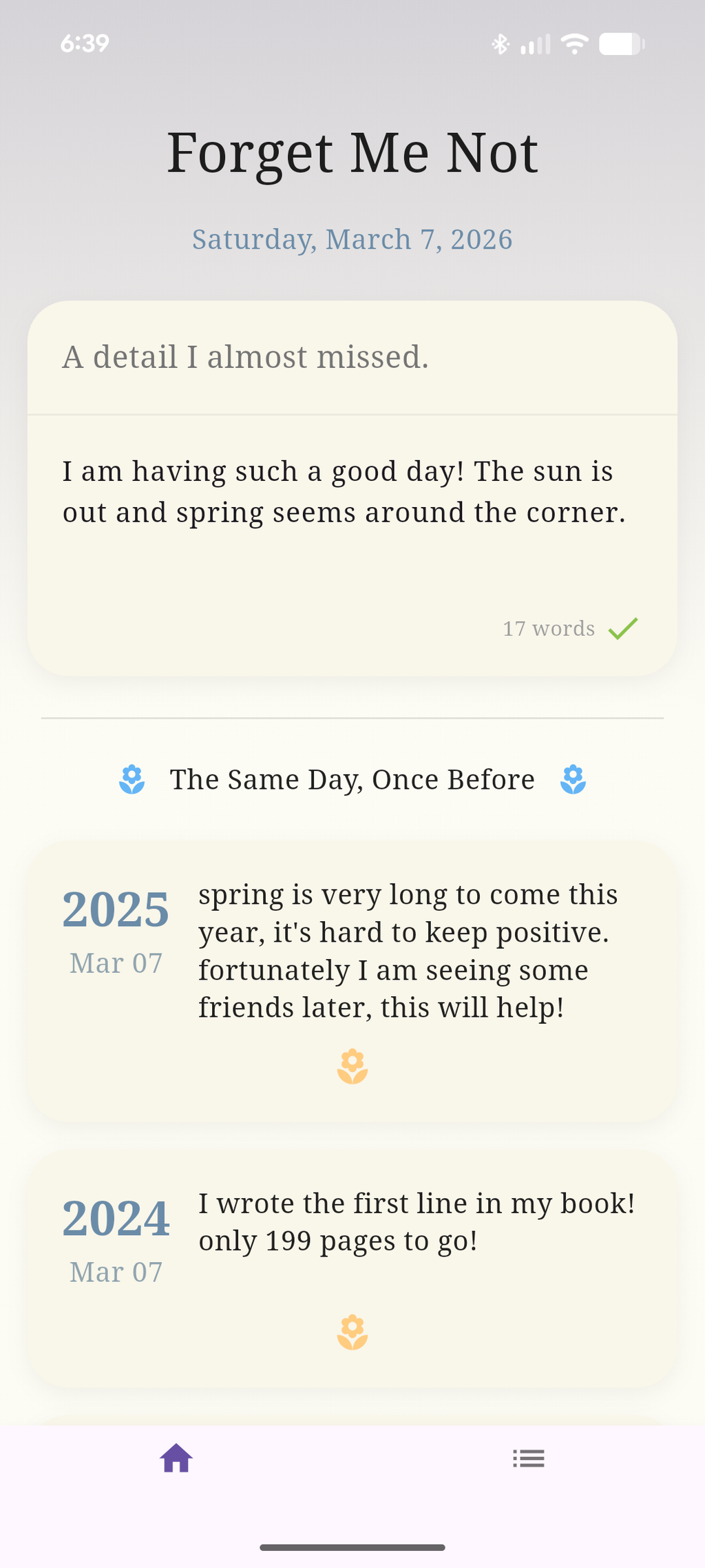 Forget Me Not Screenshot